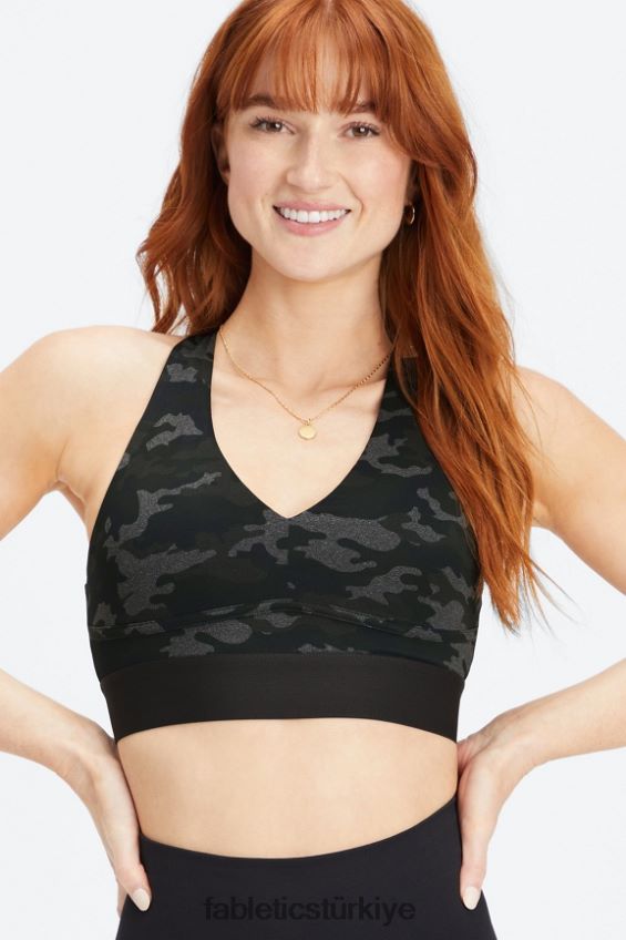 tr Fabletics kadınlar bütün gün her gün sutyen 102 kömür kamuflajı/kömür 40R06B1473