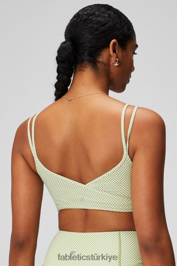 tr Fabletics kadınlar düşük etkili çapraz sütyen keman mikro kontrolü 40R06B1518