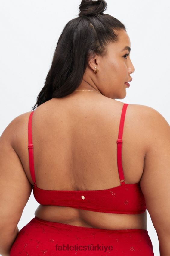 tr Fabletics kadınlar dikişsiz dantel bralet Tatlı Kiraz 40R06B1525