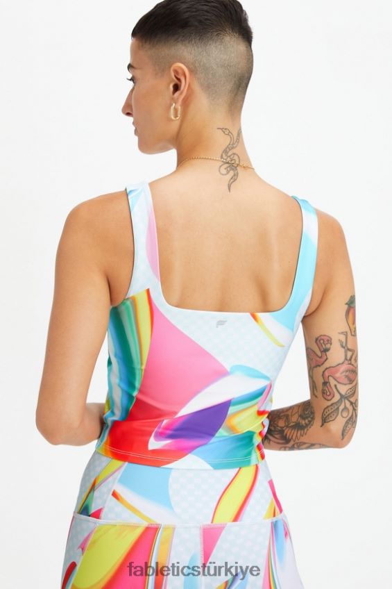 tr Fabletics kadınlar gurur yerleşik sütyen tankı karnaval 40R06B1586