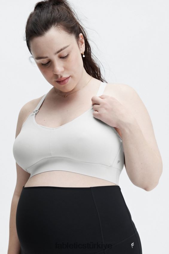 tr Fabletics kadınlar hamile emzirme sutyeni mineral gri 40R06B1605