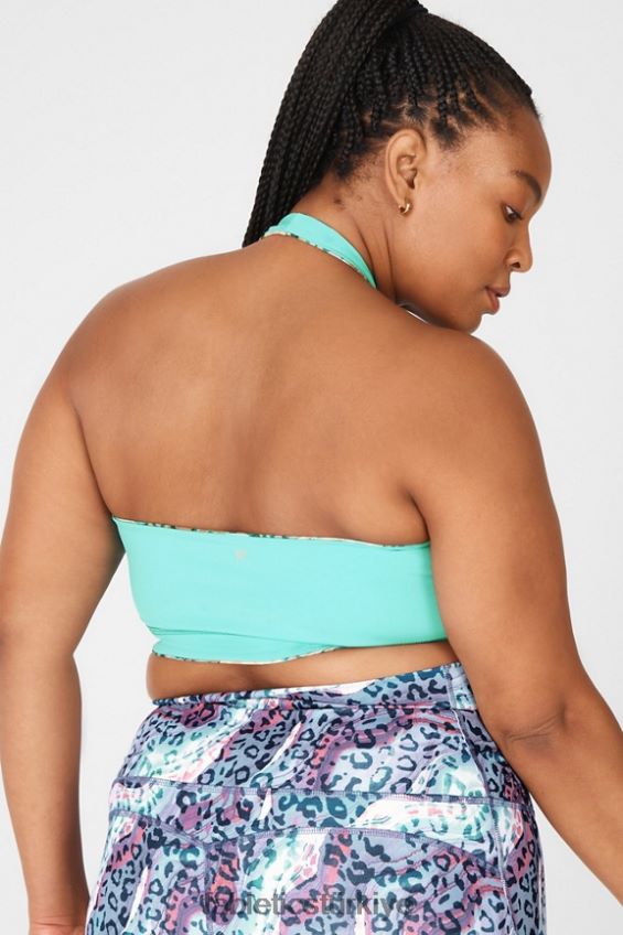 tr Fabletics kadınlar harlow askılı çift taraflı spor sutyeni kum tepeleri/ay mavisi 40R06B1668