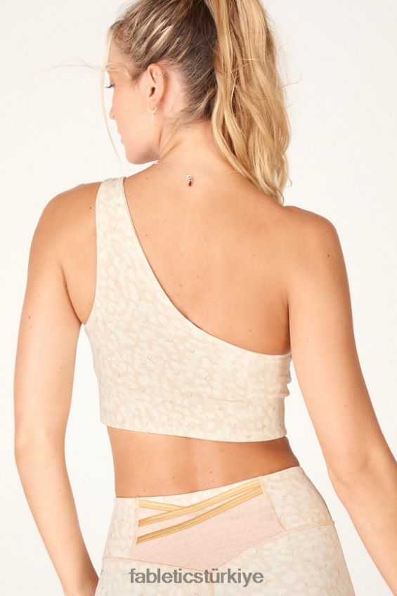 tr Fabletics kadınlar harlow tek omuzlu çift taraflı spor sütyeni soğuk/kremalı puf 40R06B1680