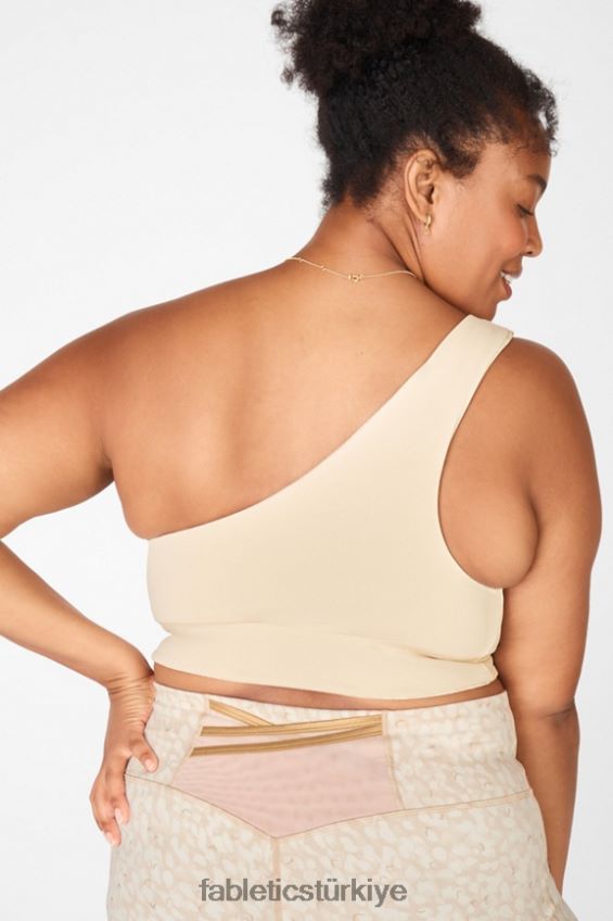 tr Fabletics kadınlar harlow tek omuzlu çift taraflı spor sütyeni soğuk/kremalı puf 40R06B1681