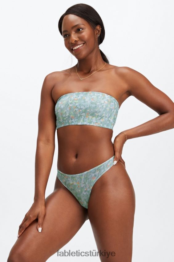 tr Fabletics kadınlar ince dokunuşlu bandeau bralet gün ışığı bahçesi 40R06B1567
