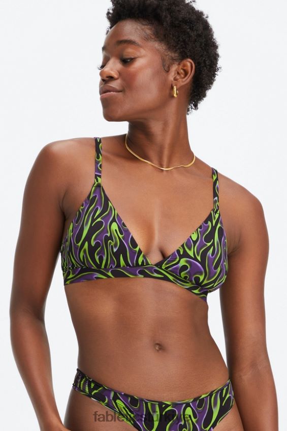 tr Fabletics kadınlar ince dokunuşlu üçgen bralet kızdırma kız 40R06B1537