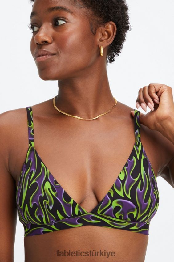 tr Fabletics kadınlar ince dokunuşlu üçgen bralet kızdırma kız 40R06B1537
