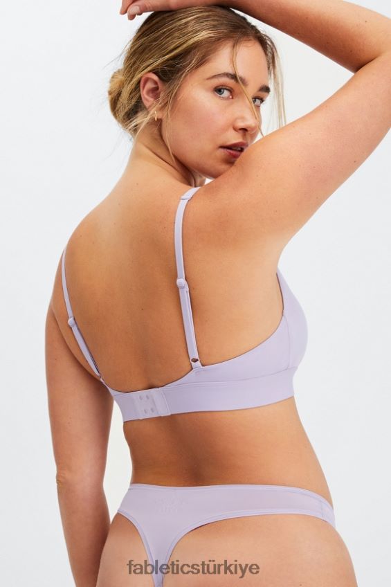 tr Fabletics kadınlar ince dokunuşlu yuvarlak yakalı bralet gölge 40R06B1577