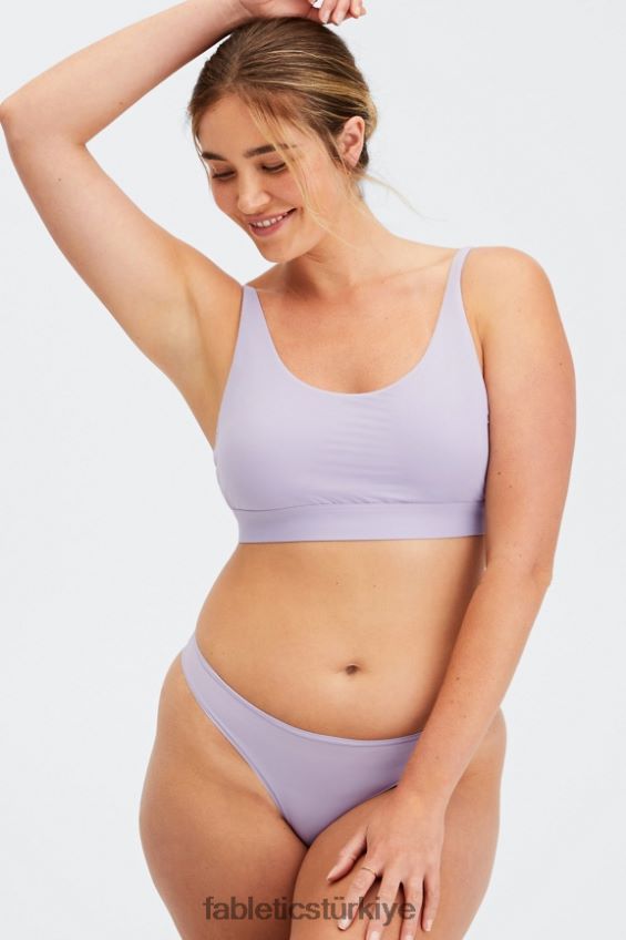tr Fabletics kadınlar ince dokunuşlu yuvarlak yakalı bralet gölge 40R06B1577