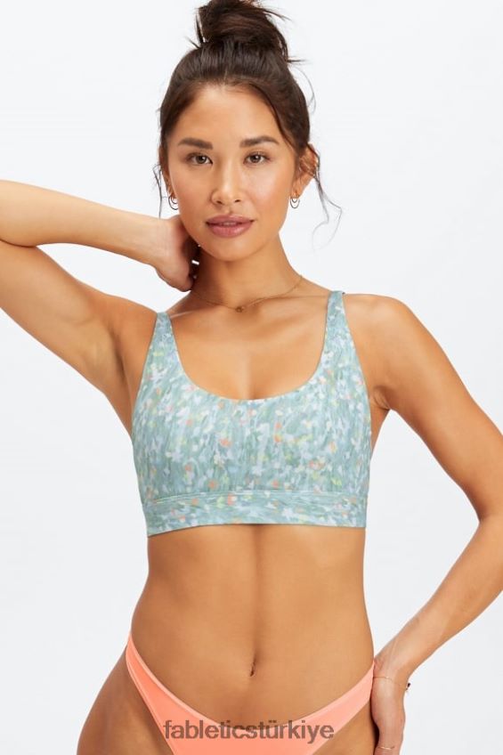 tr Fabletics kadınlar ince dokunuşlu yuvarlak yakalı bralet gün ışığı bahçesi 40R06B1573