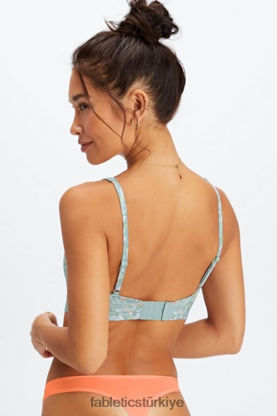 tr Fabletics kadınlar ince dokunuşlu yuvarlak yakalı bralet gün ışığı bahçesi 40R06B1573