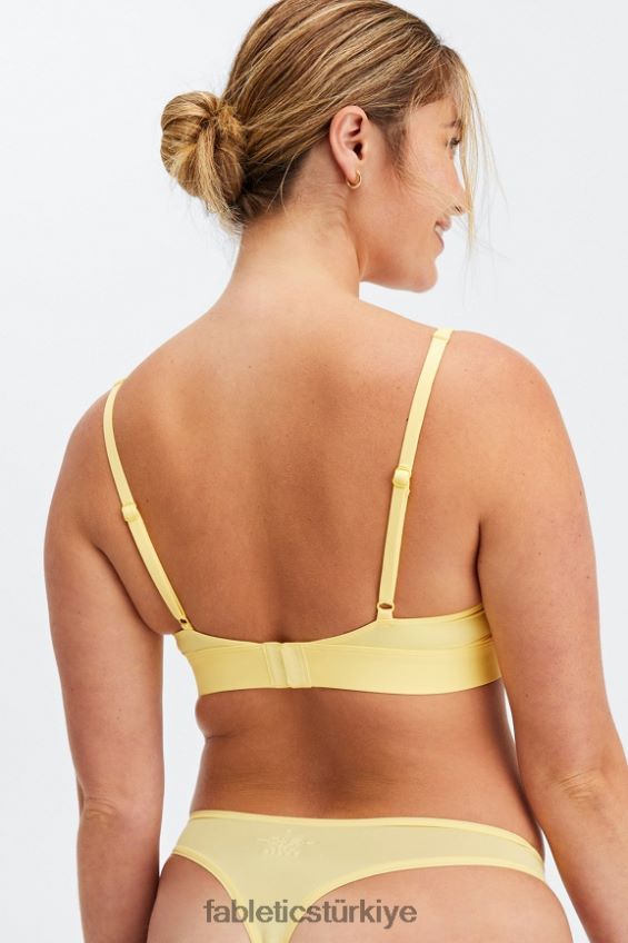 tr Fabletics kadınlar ince dokunuşlu yuvarlak yakalı bralet meyer 40R06B1574