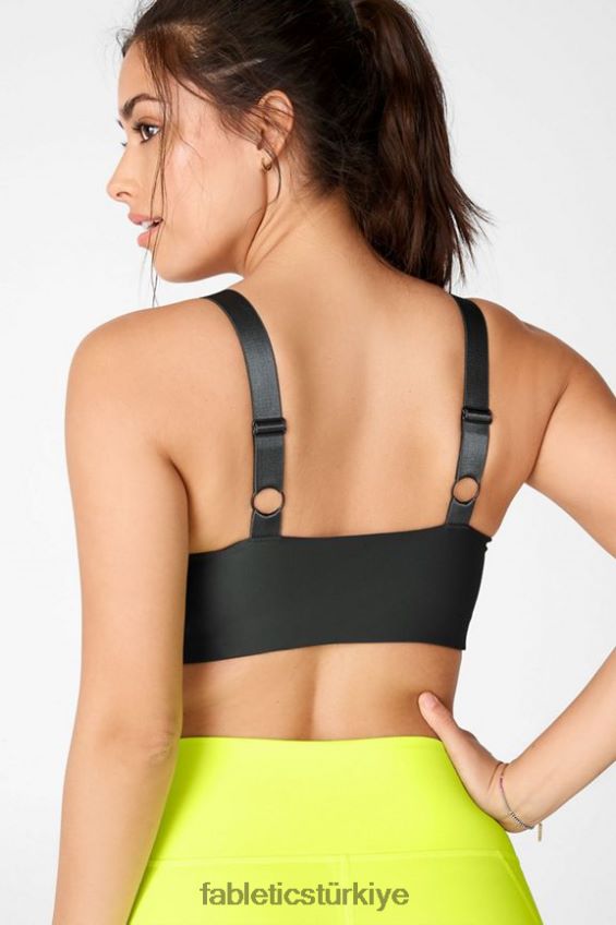 tr Fabletics kadınlar ines düşük etkili spor sutyeni gece gölgesi/neon 40R06B1676