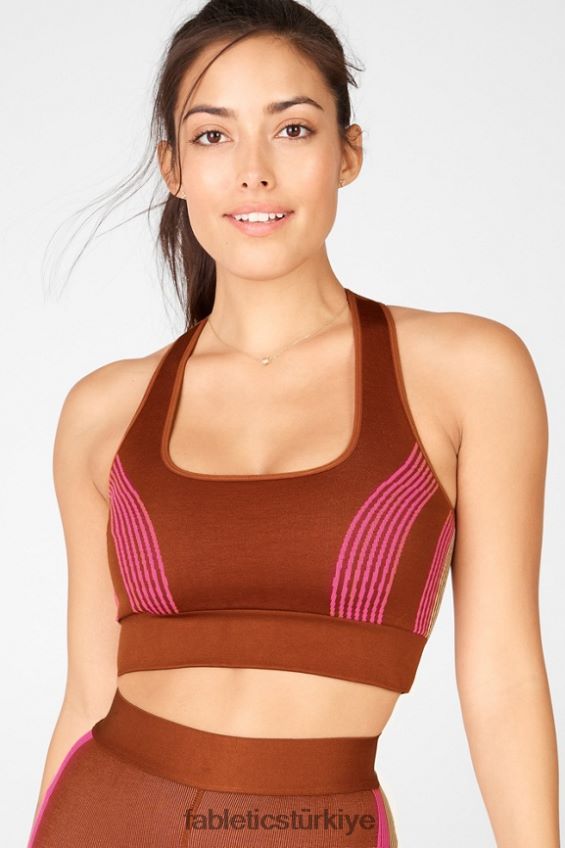 tr Fabletics kadınlar kelsea dikişsiz sporcu sütyeni java/tapyoka/peluş pembe 40R06B1670