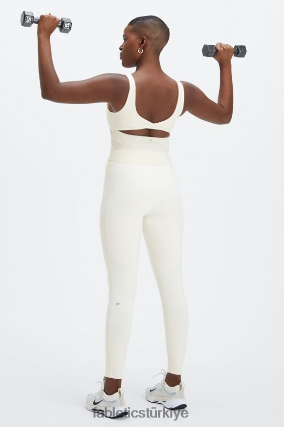 tr Fabletics kadınlar oasis twist dahili sütyen tankı ak balıkçıl 40R06B1496