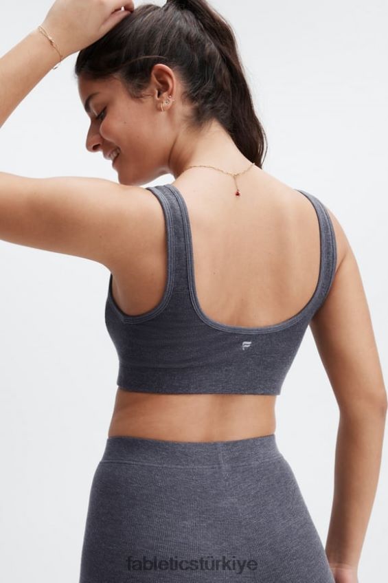 tr Fabletics kadınlar restoreknit arkası açık bralet kalaylı 40R06B1550