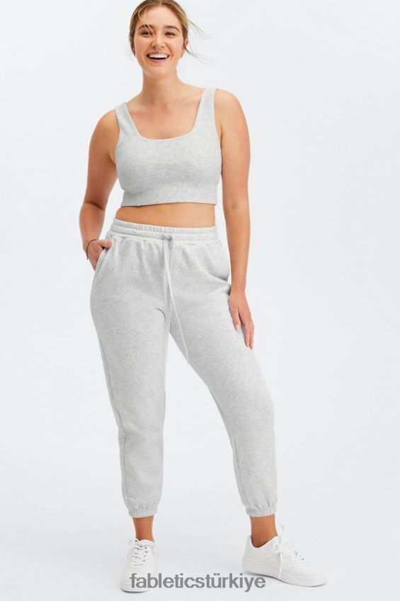 tr Fabletics kadınlar sonbahar düşük etkili spor sutyeni açık gri funda 40R06B1599