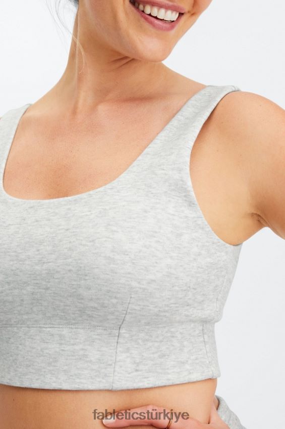 tr Fabletics kadınlar sonbahar düşük etkili spor sutyeni açık gri funda 40R06B1599