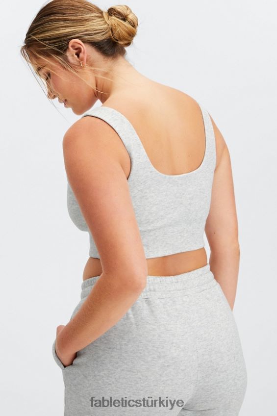 tr Fabletics kadınlar sonbahar düşük etkili spor sutyeni açık gri funda 40R06B1599