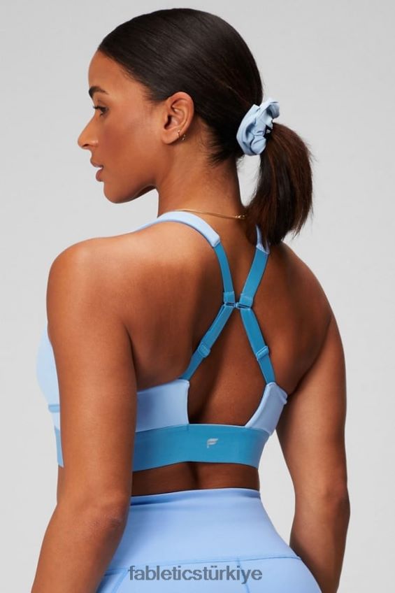tr Fabletics kadınlar tüm gün her gün sutyen 100 bluebell/mavi çiçek 40R06B1465