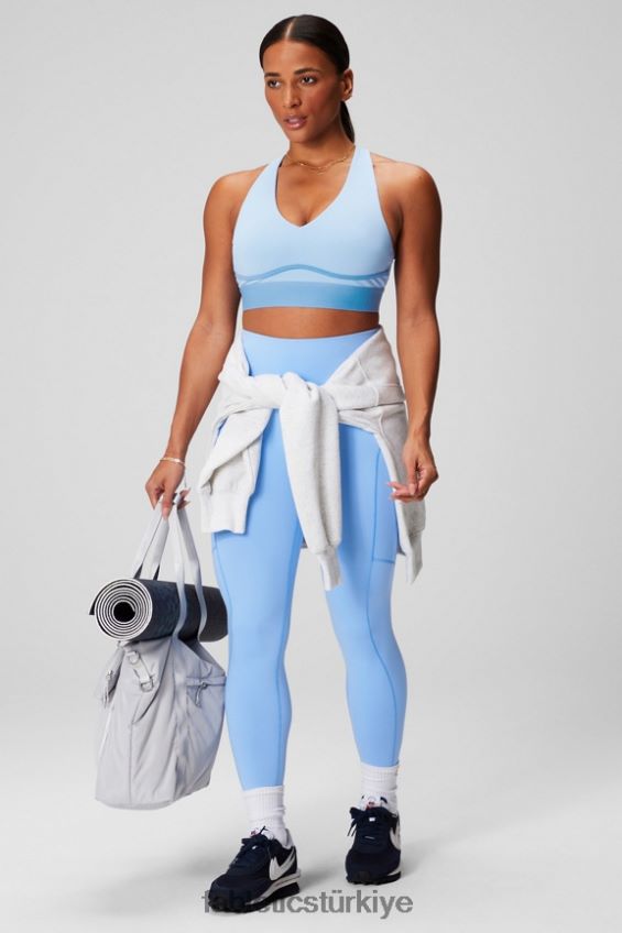 tr Fabletics kadınlar tüm gün her gün sutyen 100 bluebell/mavi çiçek 40R06B1465