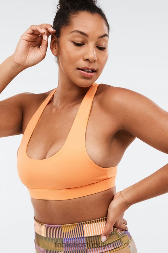 tr Fabletics kadınlar yesi düşük etkili spor sutyeni kadife çiçeği 40R06B1656
