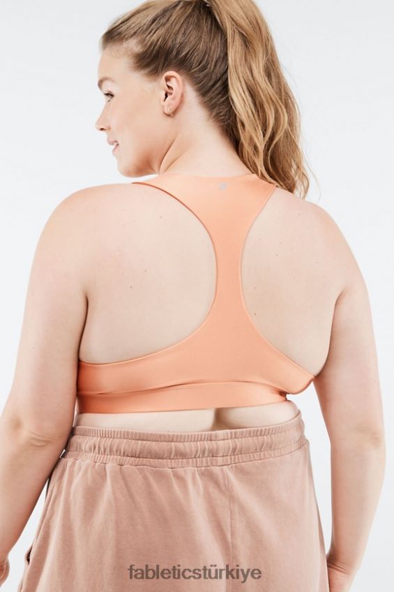 tr Fabletics kadınlar yesi parlatıcı düşük etkili spor sutyeni taze kayısı parlaklığı 40R06B1642