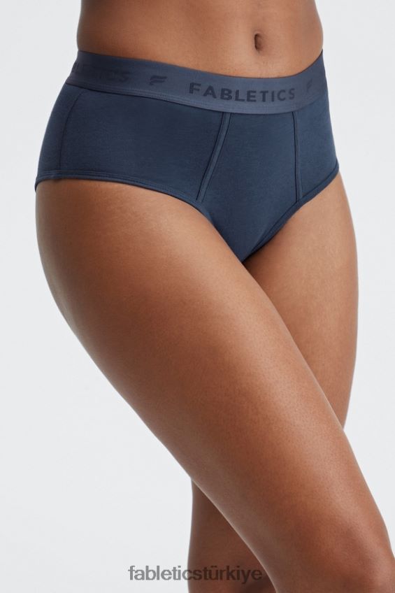 tr Fabletics kadınlar 24-7 yüksek belli külot klasik donanma 40R06B2871