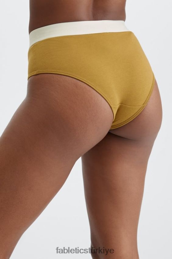 tr Fabletics kadınlar 24-7 yüksek belli külot koyu bronz 40R06B2867