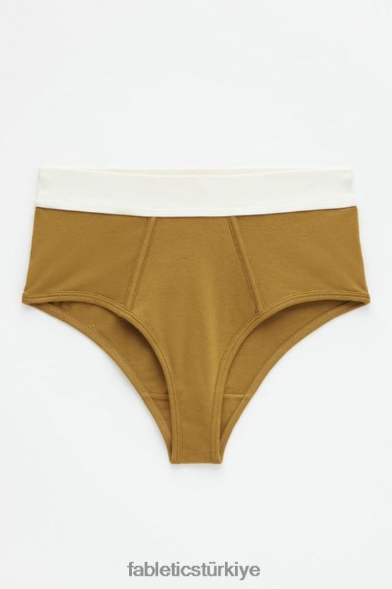 tr Fabletics kadınlar 24-7 yüksek belli külot koyu bronz 40R06B2867