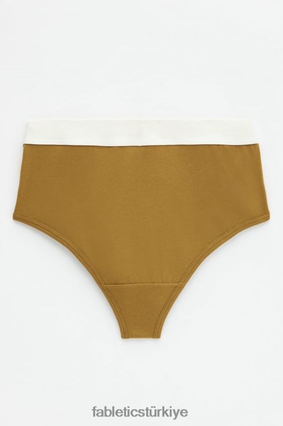 tr Fabletics kadınlar 24-7 yüksek belli külot koyu bronz 40R06B2867
