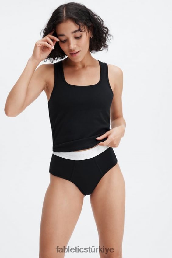 tr Fabletics kadınlar 24-7 yüksek belli külot siyah 40R06B2864