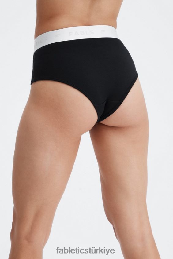 tr Fabletics kadınlar 24-7 yüksek belli külot siyah 40R06B2864