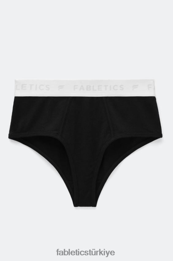 tr Fabletics kadınlar 24-7 yüksek belli külot siyah 40R06B2864
