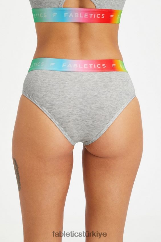 tr Fabletics kadınlar 7/24 gurur veren yüksek belli slip açık melanj gri 40R06B2862