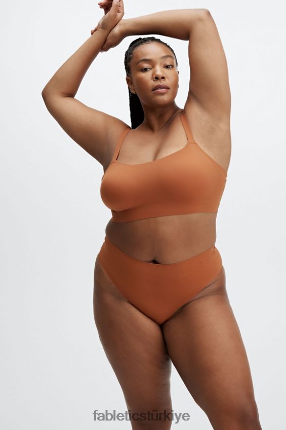 tr Fabletics kadınlar aiko hi-cut arsız gümrüklü külot yanmış tuğla 40R06B2905