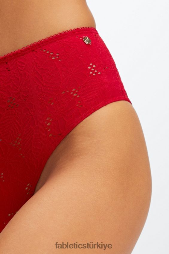 tr Fabletics kadınlar dikişsiz dantel arsız külot Tatlı Kiraz 40R06B2895
