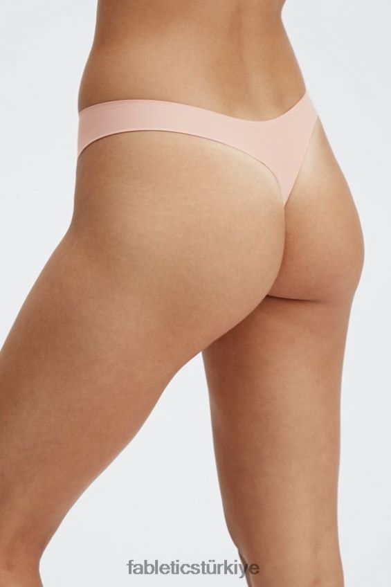 tr Fabletics kadınlar gösterişsiz tanga boz kahverengi 40R06B2822