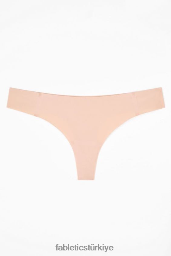 tr Fabletics kadınlar gösterişsiz tanga boz kahverengi 40R06B2822