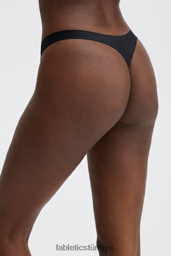 tr Fabletics kadınlar gösterişsiz tanga siyah 40R06B2823