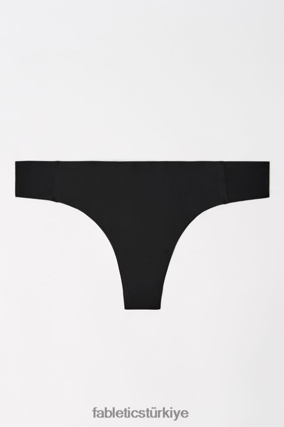 tr Fabletics kadınlar gösterişsiz tanga siyah 40R06B2823