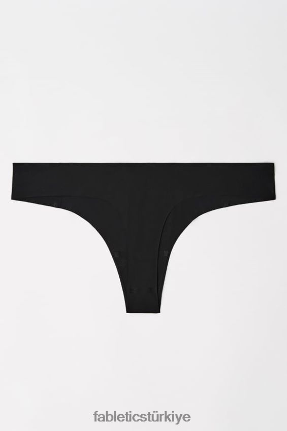 tr Fabletics kadınlar gösterişsiz tanga siyah 40R06B2823