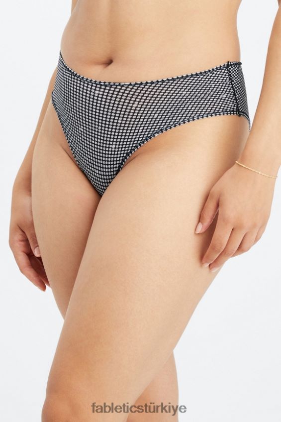 tr Fabletics kadınlar ince dokunuşlu klasik külot bling bling 40R06B2829