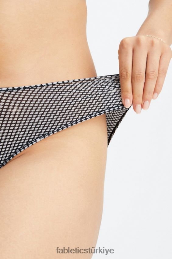 tr Fabletics kadınlar ince dokunuşlu klasik külot bling bling 40R06B2829