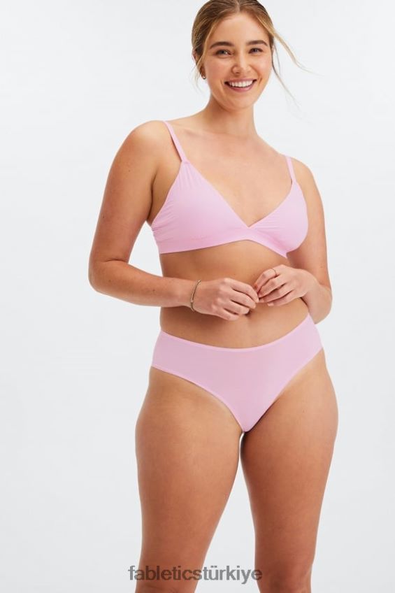 tr Fabletics kadınlar ince dokunuşlu klasik külot tatlı pembe 40R06B2831