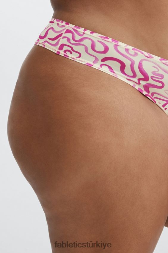 tr Fabletics kadınlar ince dokunuşlu tanga aşk girdabı 40R06B2853