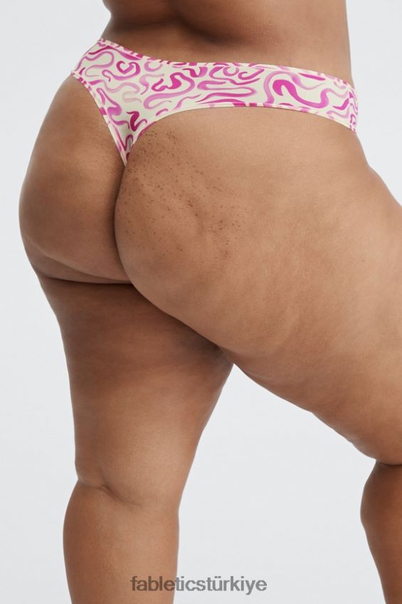 tr Fabletics kadınlar ince dokunuşlu tanga aşk girdabı 40R06B2853