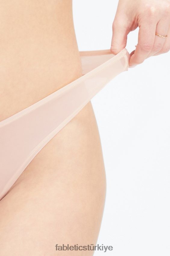 tr Fabletics kadınlar ince dokunuşlu tanga kum 40R06B2848