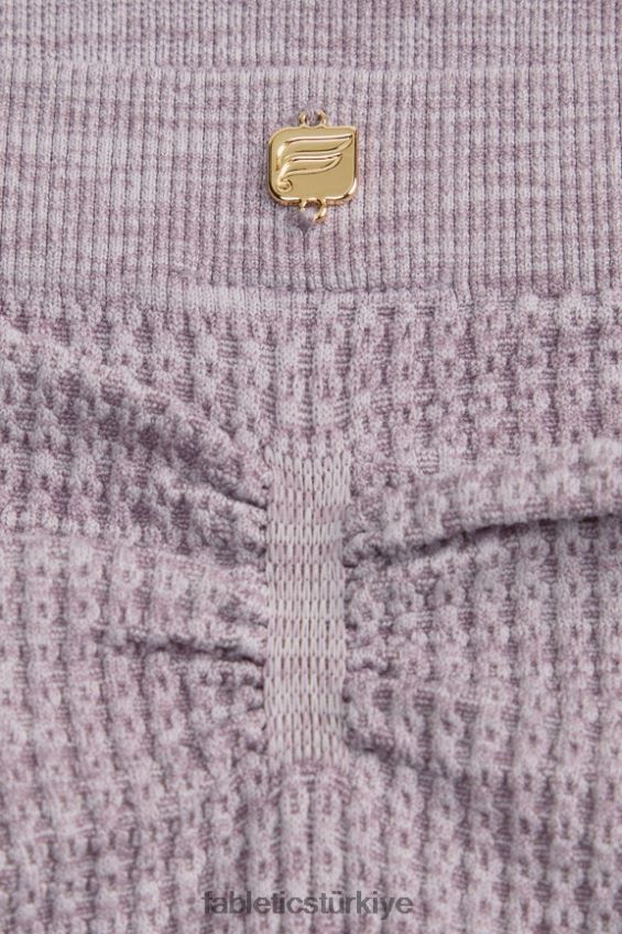 tr Fabletics kadınlar kablo örgü kısa solmuş erik funda 40R06B2820