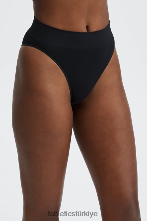 tr Fabletics kadınlar yüksek belli arsız siyah 40R06B2906